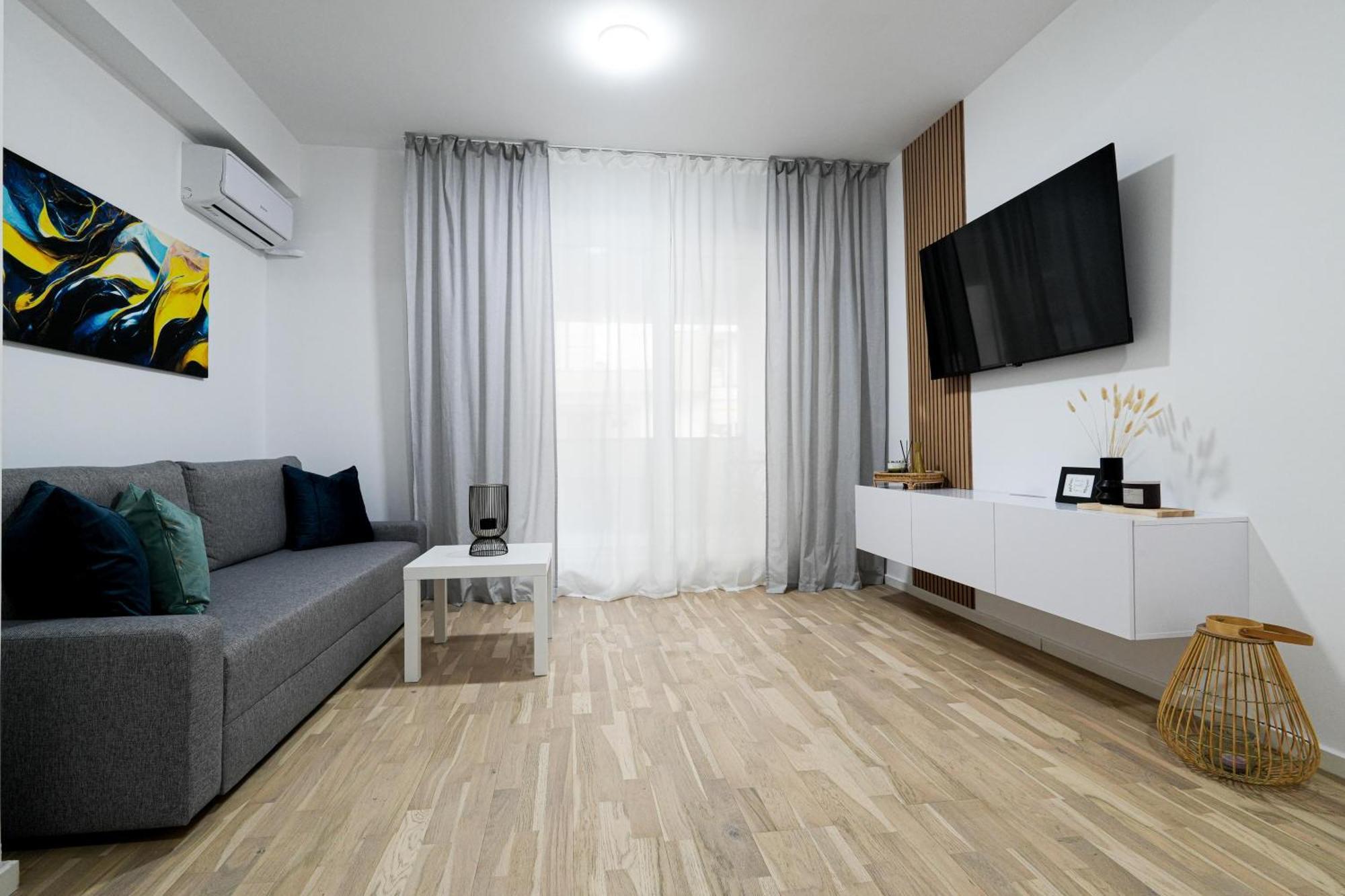 Gabi - Chic Apt With Parking Close To Veranda Mall Boekarest Buitenkant foto